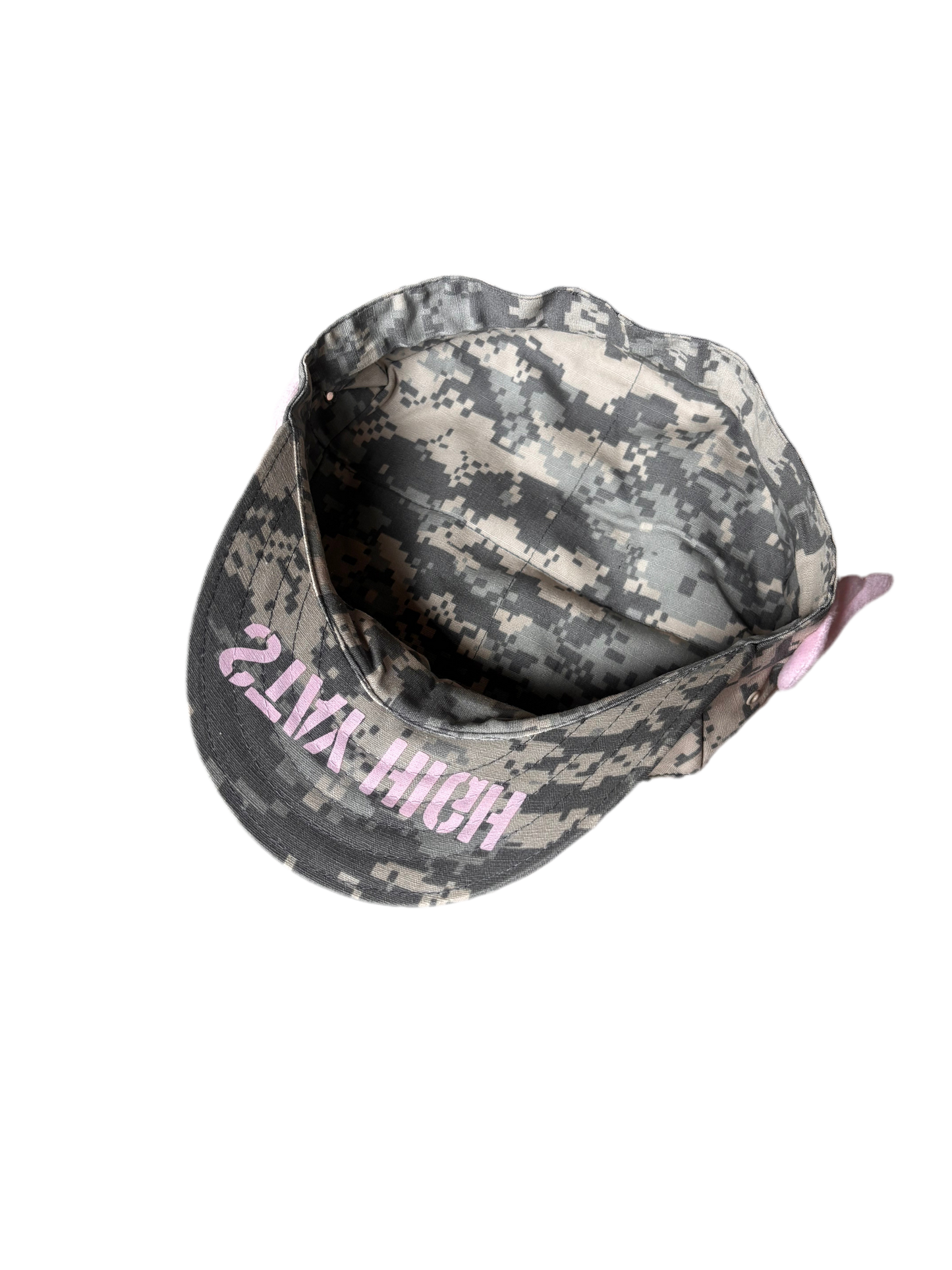« STAY HIGH » angel camo cap