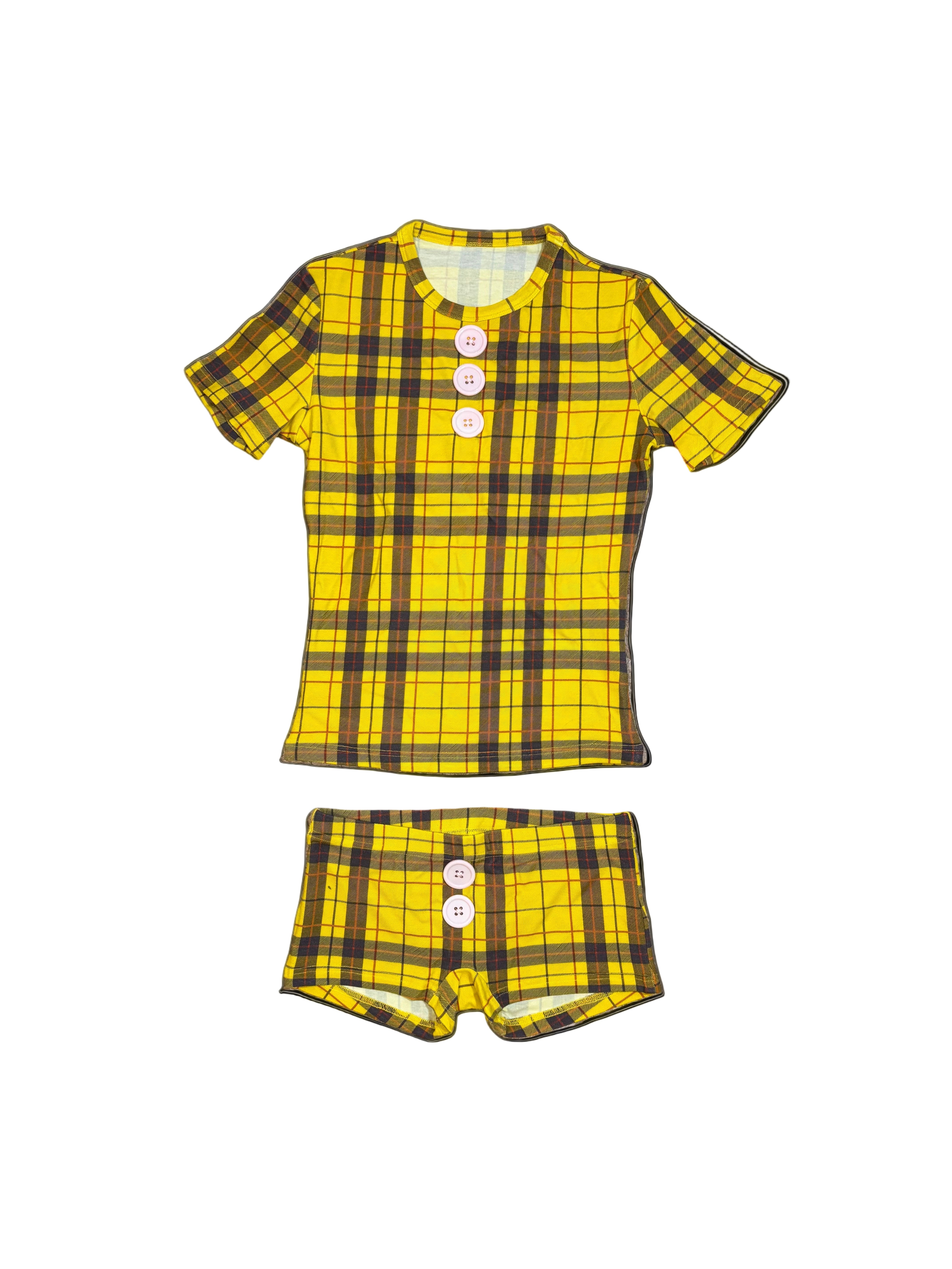 « HEAVEN SENT » yellow two piece set