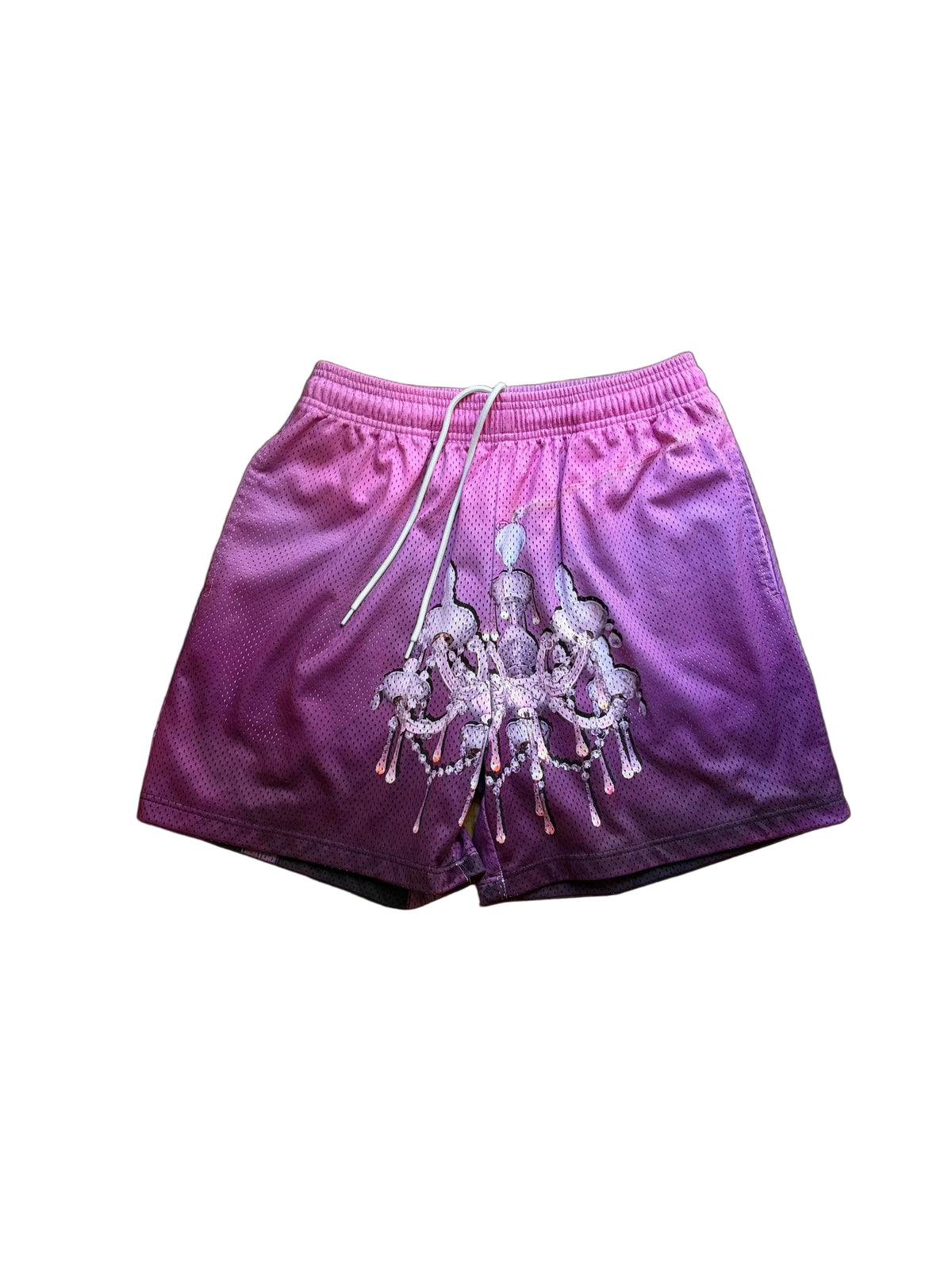 « CHANDELIER » mesh shorts