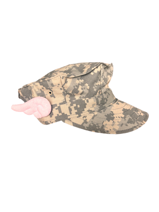 « STAY HIGH » angel camo cap