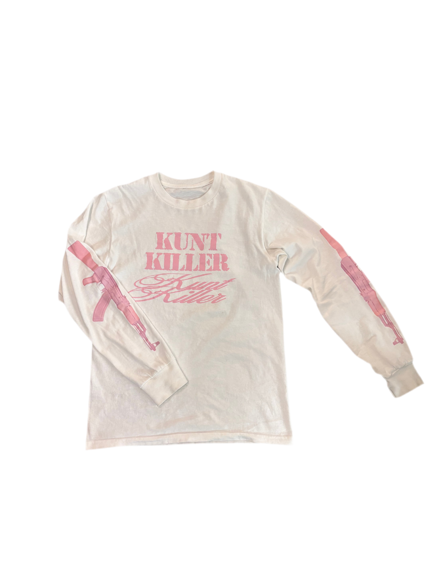 « KUNT KILLER » longsleeve white