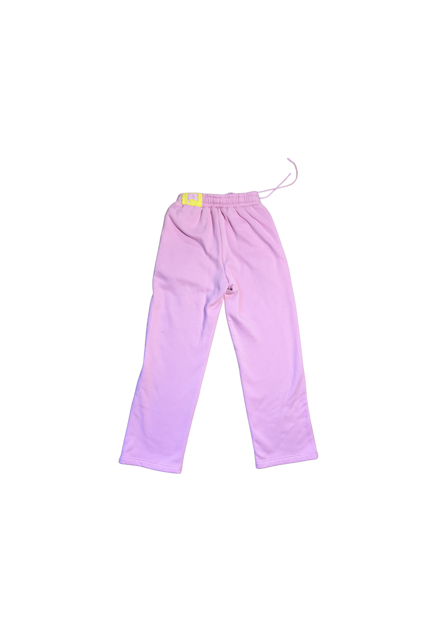 « S*CK MY D*CK » pink & yellow jogger
