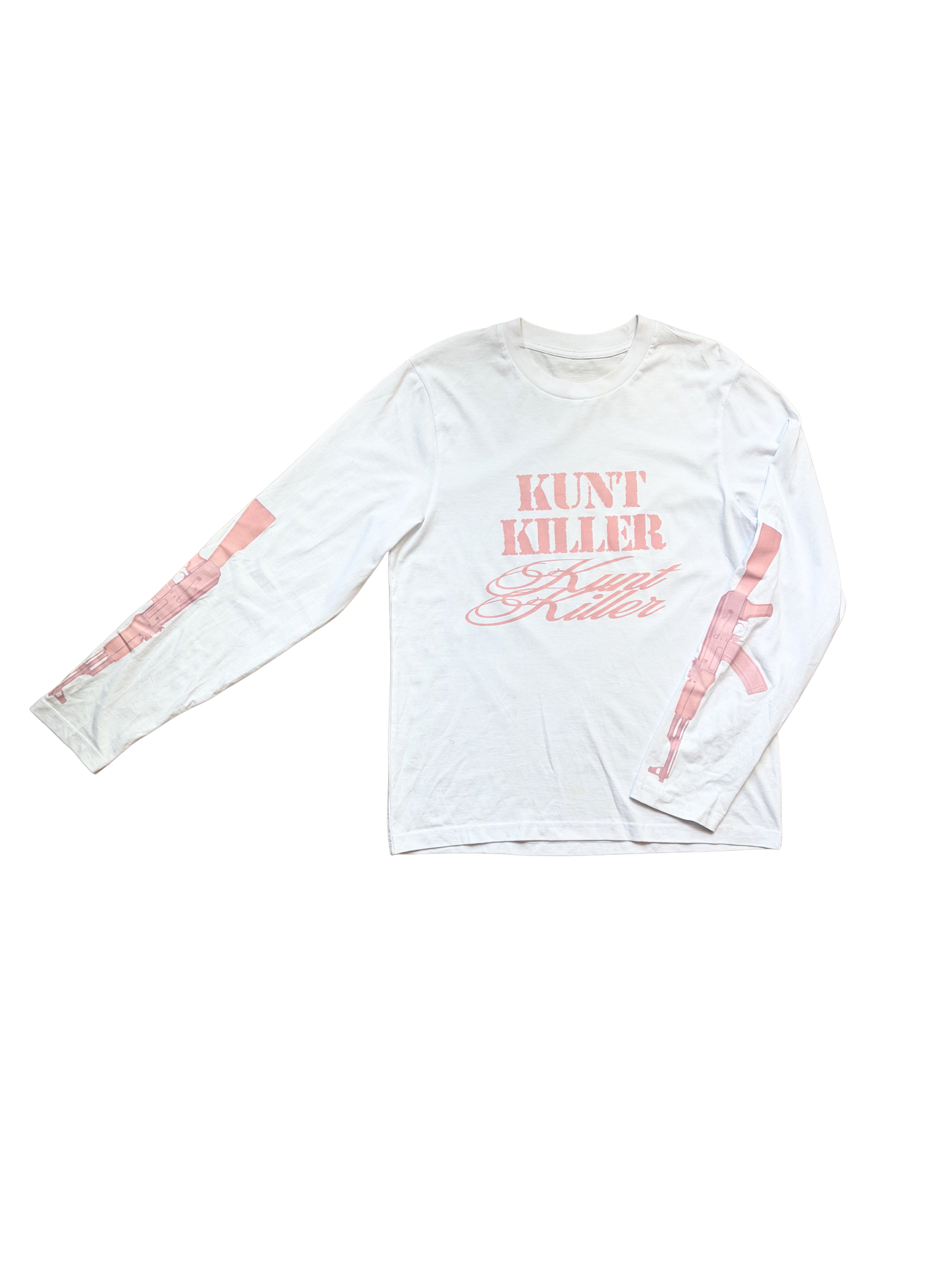« KUNT KILLER » longsleeve white