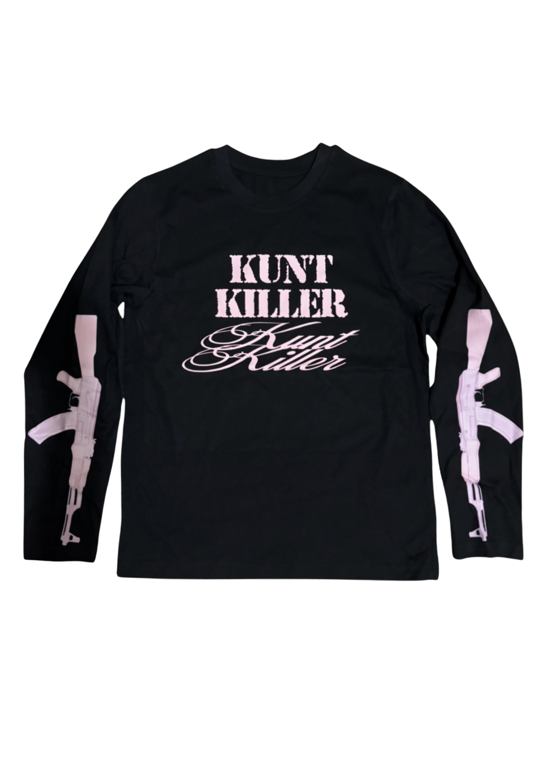 « KUNT KILLER » black long sleeve tee