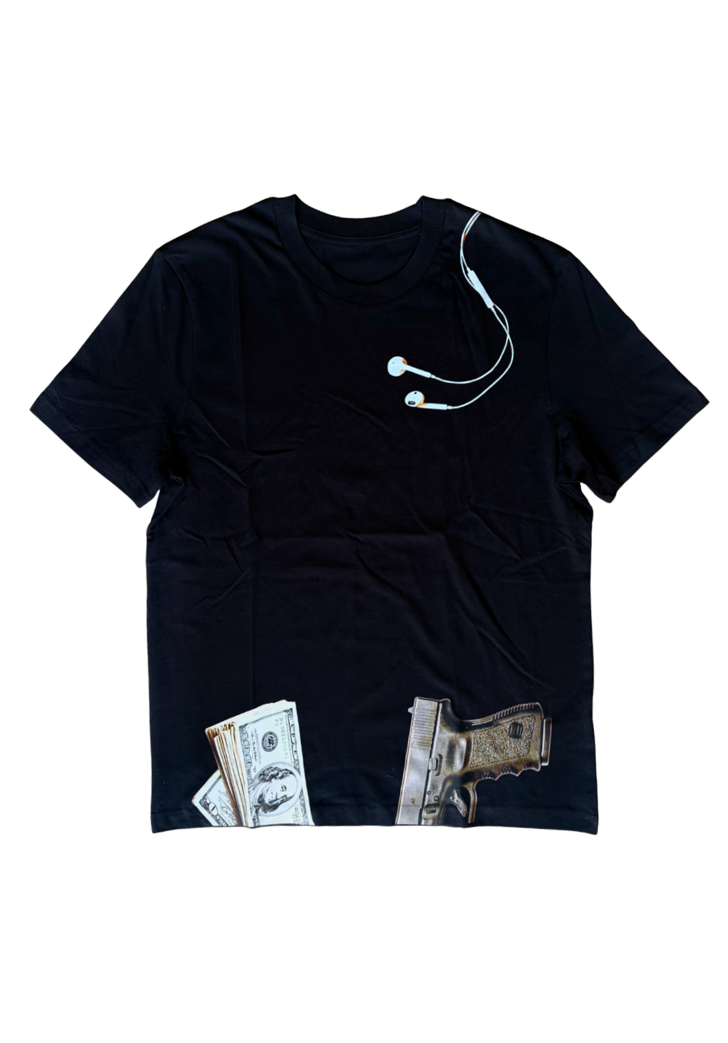 « IM KOOL » black short sleeve tee